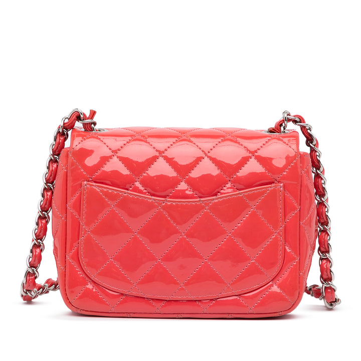 Chanel Classic Patent Single Flap Pink - GABY PARIS