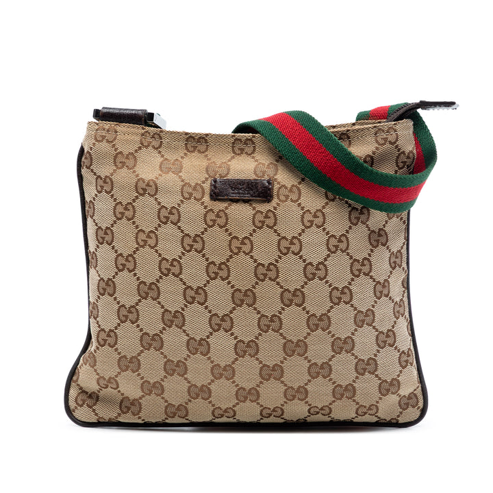 Gucci GG Toile Web Sac porté croisé