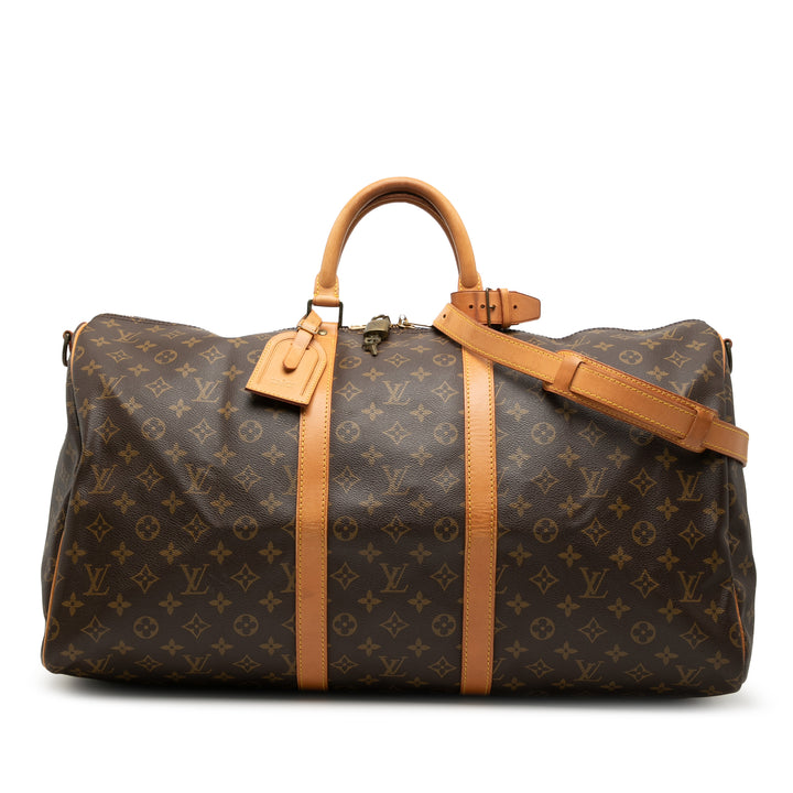 Louis Vuitton Monogram Keepall Bandouliere 55