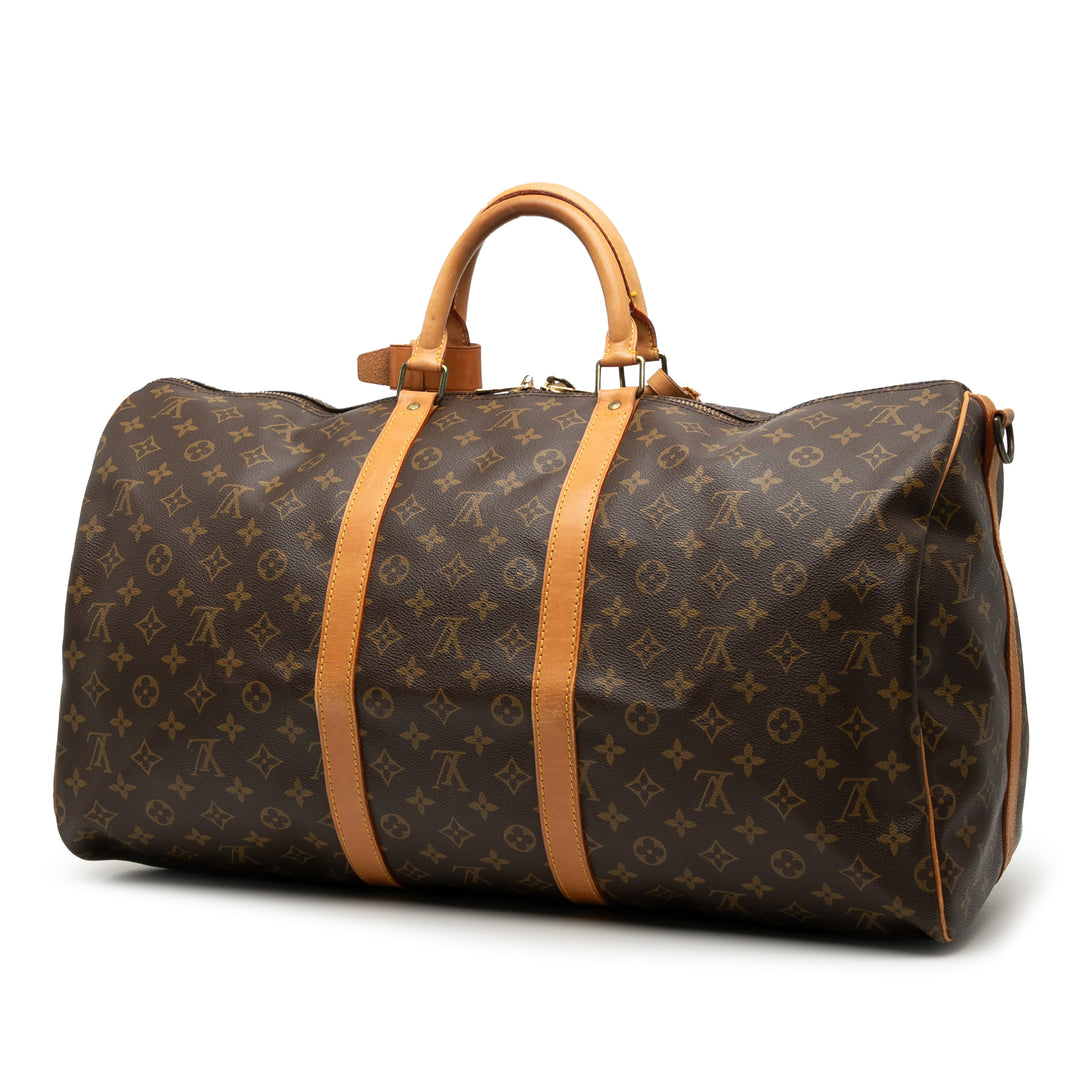 Louis Vuitton Monogram Keepall Bandouliere 55