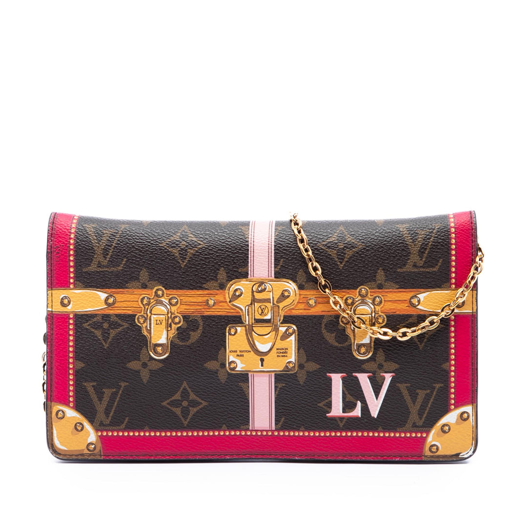 Summer Trunks Pochette Weekend Monogram Marron
