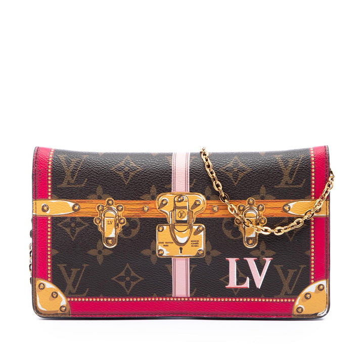 Summer Trunks Pochette Weekend Monogram Marron