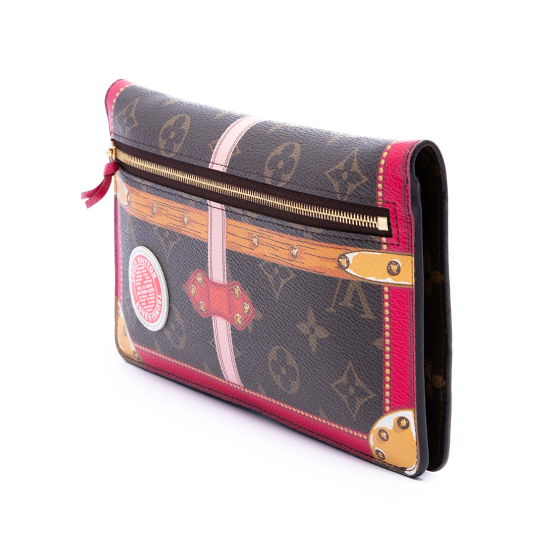 Summer Trunks Pochette Weekend Monogram Marron