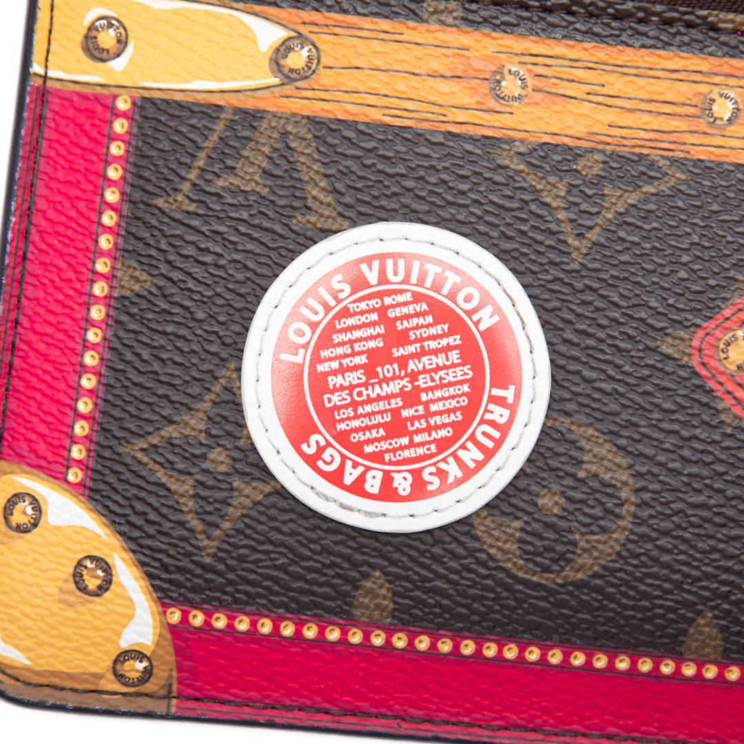 Summer Trunks Pochette Weekend Monogram Marron