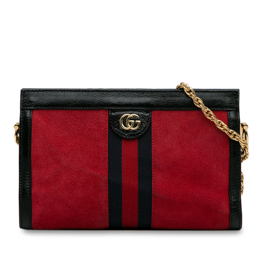 Small Ophidia Chain Crossbody Red - Gaby Paris