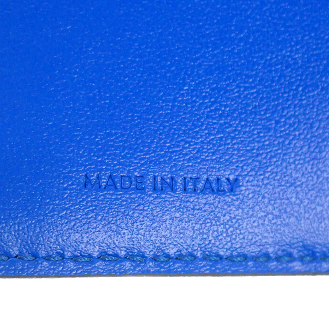 Celine Souple grainé Triomphe Compact Portefeuille Cuir de veau grainé Noir