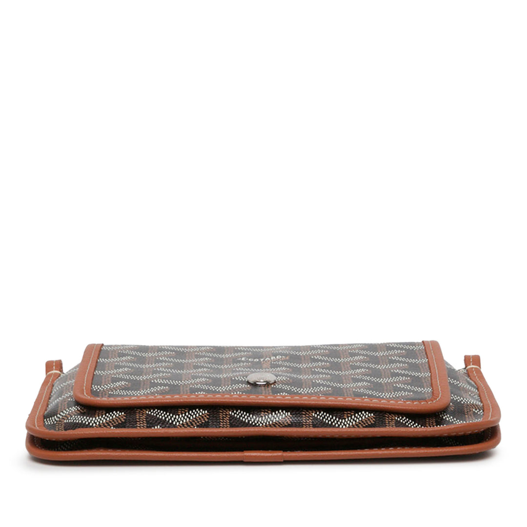 Goyard Plumet Poche Portefeuille Goyardine Noir – vue 3 – GABY PARIS