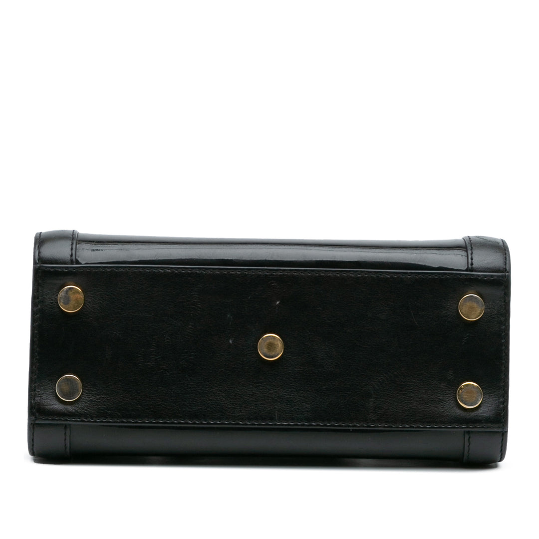 Saint Laurent Sac de Jour Sac Nano Noir – vue 3 – GABY PARIS