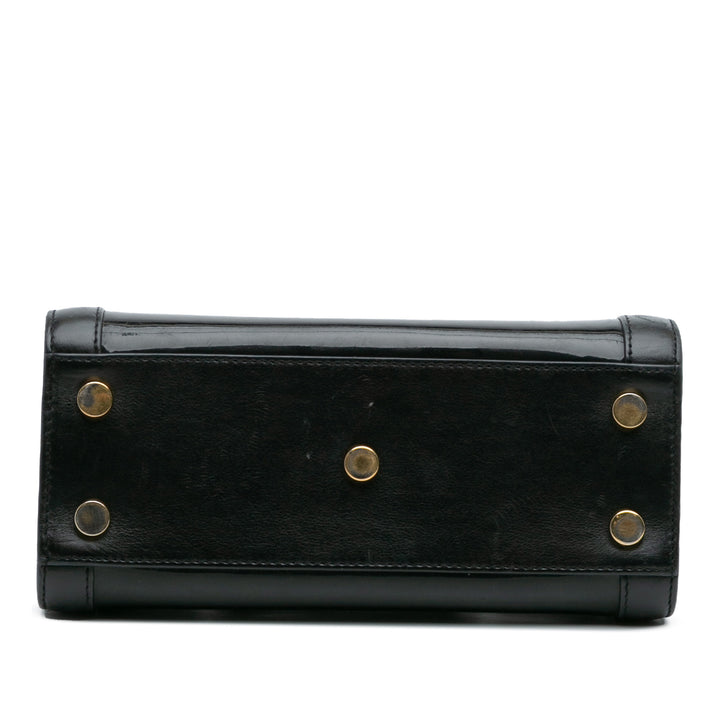 Saint Laurent Sac de Jour Sac Nano Noir – vue 3 – GABY PARIS