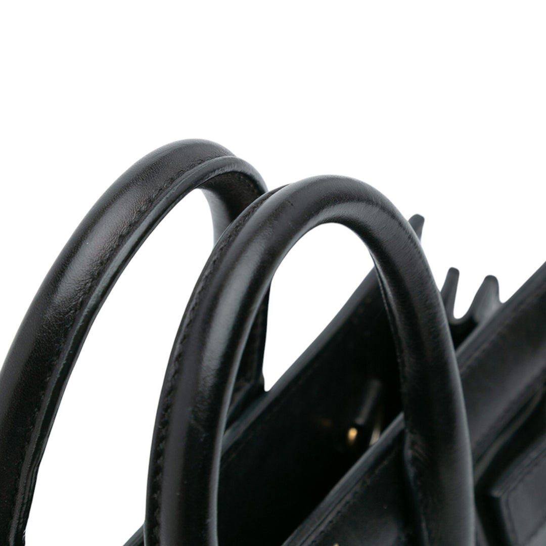 Saint Laurent Sac de Jour Sac Nano Noir – vue 8 – GABY PARIS