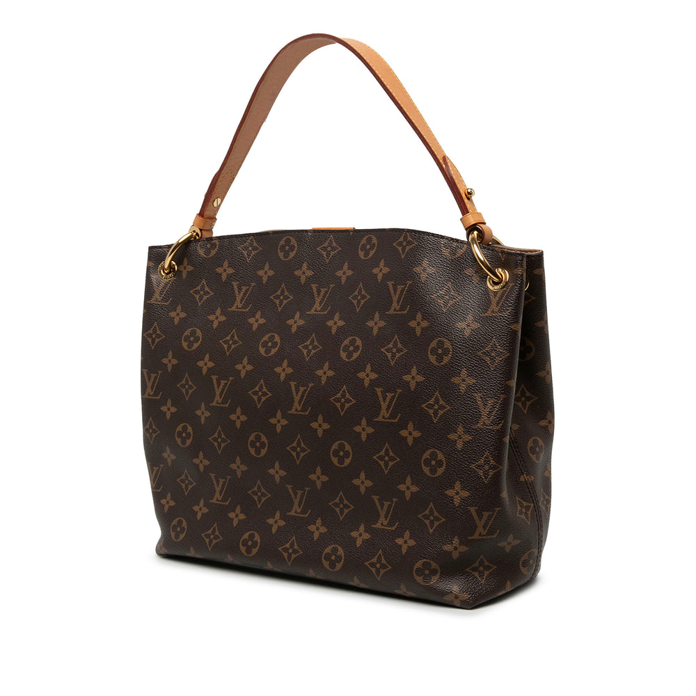 Louis Vuitton Graceful PM Monogram Marron – vue 2 – GABY PARIS