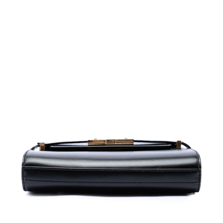 Saint Laurent Mini Smooth Cuir de veau Manhattan Sac porté croisé