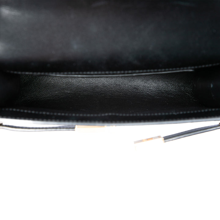 Saint Laurent Mini Smooth Cuir de veau Manhattan Sac porté croisé