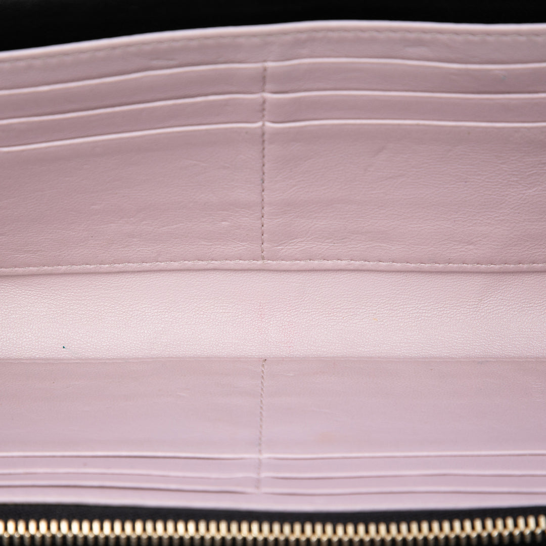 Dior Cuir d’agneau Cannage Miss Dior Promenade Wallet on Chain