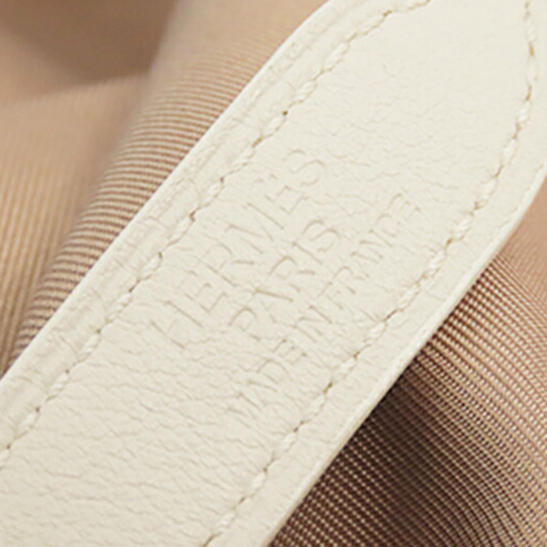 Hermès Soie et Barenia Vif Argent Soiey City 38