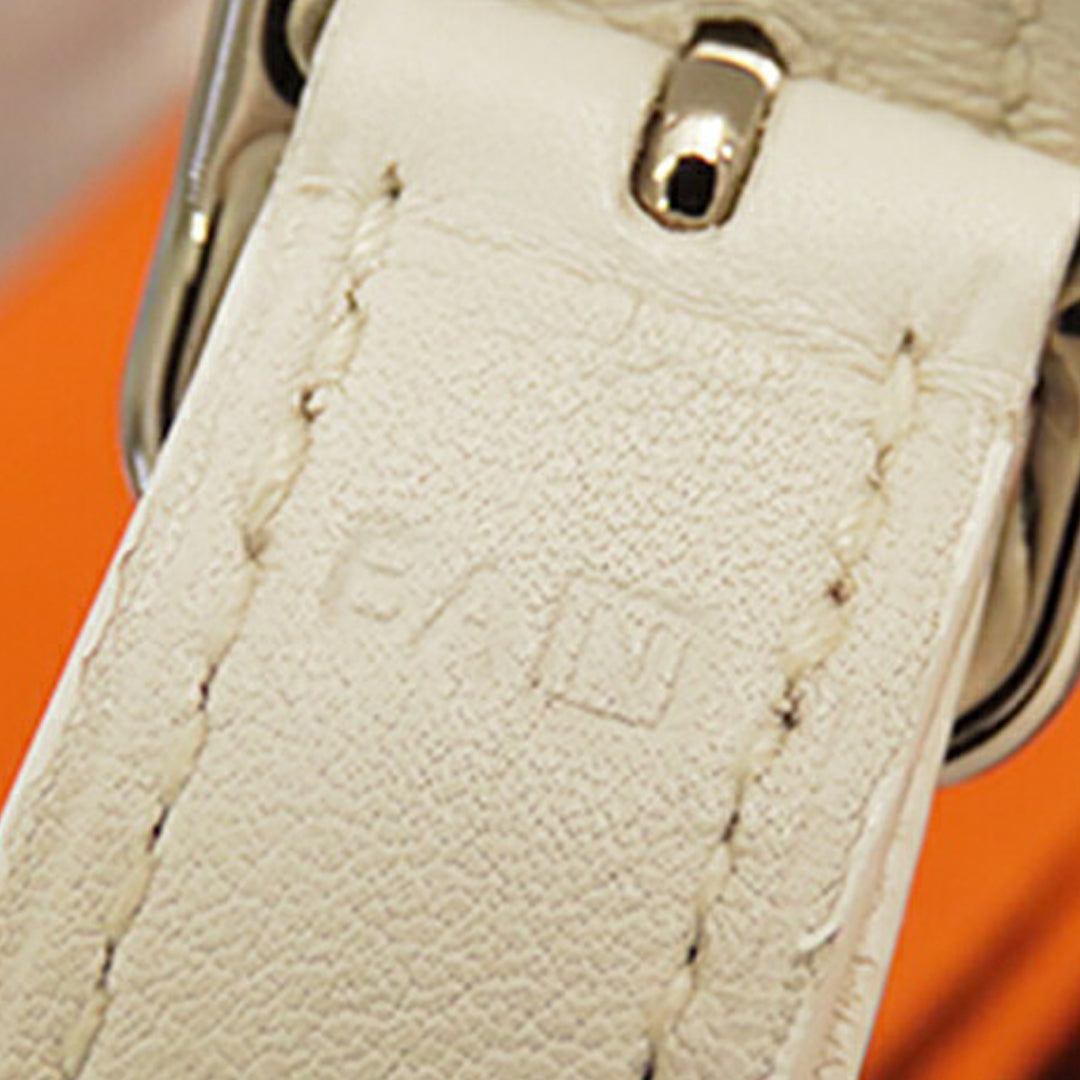 Hermès Soie et Barenia Vif Argent Soiey City 38