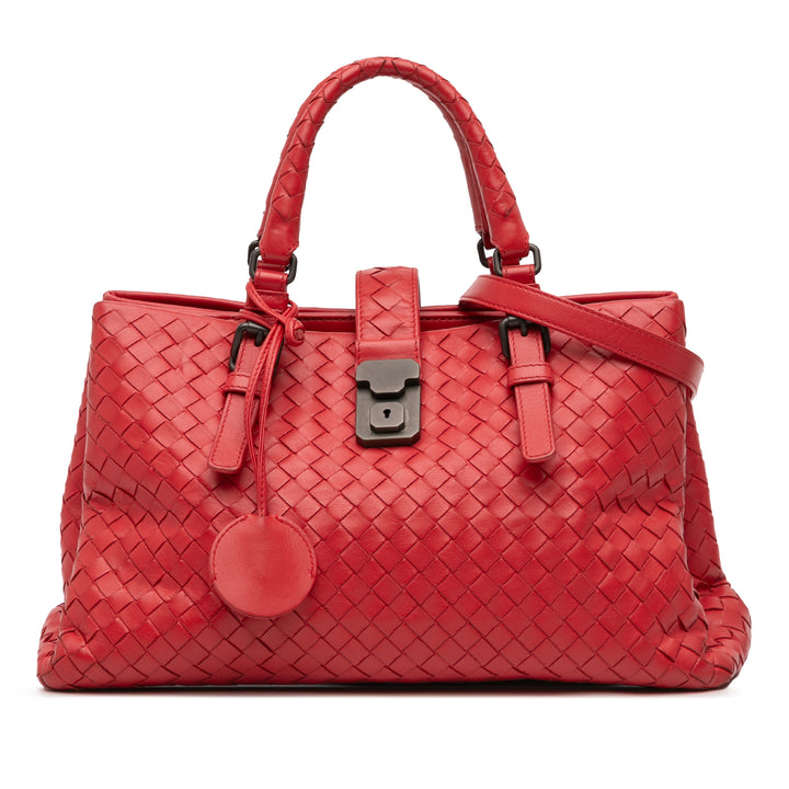 Bottega Veneta Small Nappa Intrecciato Roma Sac