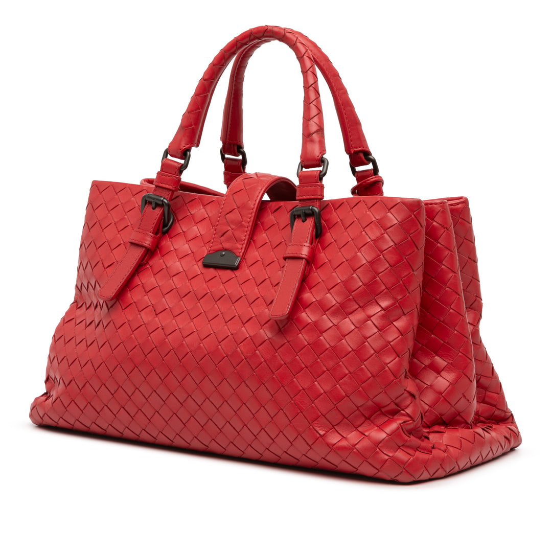 Bottega Veneta Small Nappa Intrecciato Roma Sac