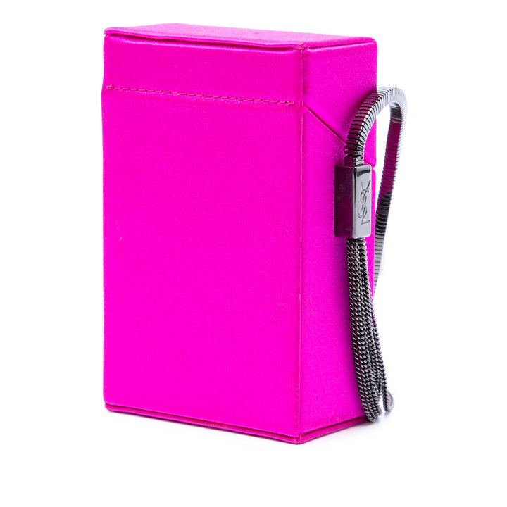Saint Laurent Mini Soie Smoking Boîte Sac porté croisé