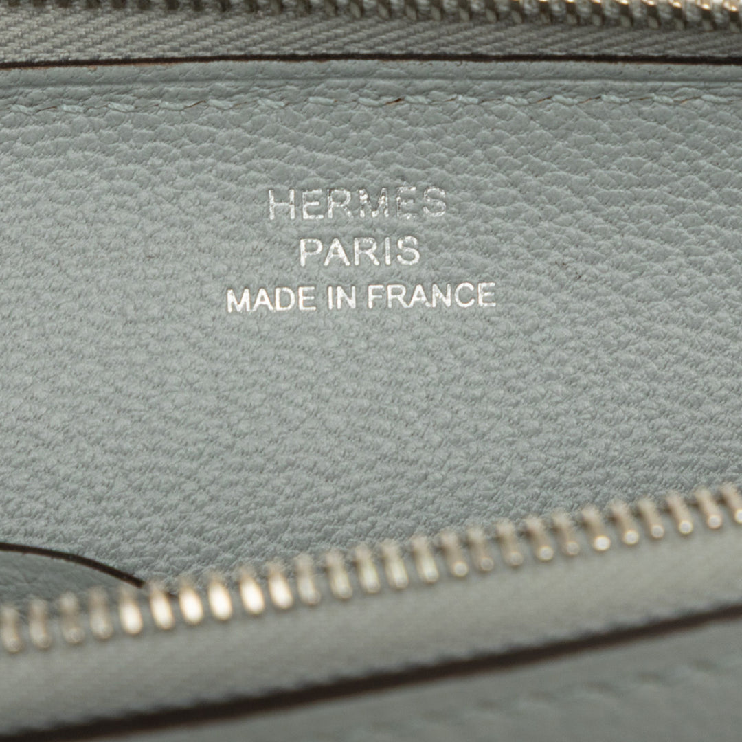 Hermès Zipengo Chaîne D Ancre To Go Pochette Evercolor Gris – vue 5 – GABY PARIS