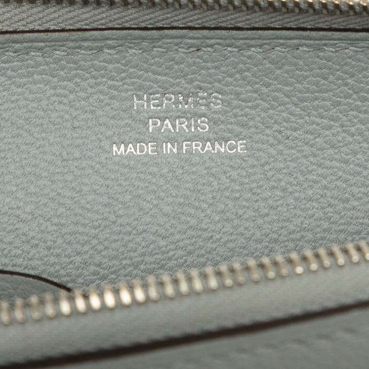 Hermès Zipengo Chaîne D Ancre To Go Pochette Evercolor Gris – vue 5 – GABY PARIS