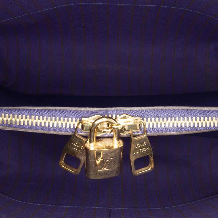 Montaigne GM Monogram Empreinte Bleu