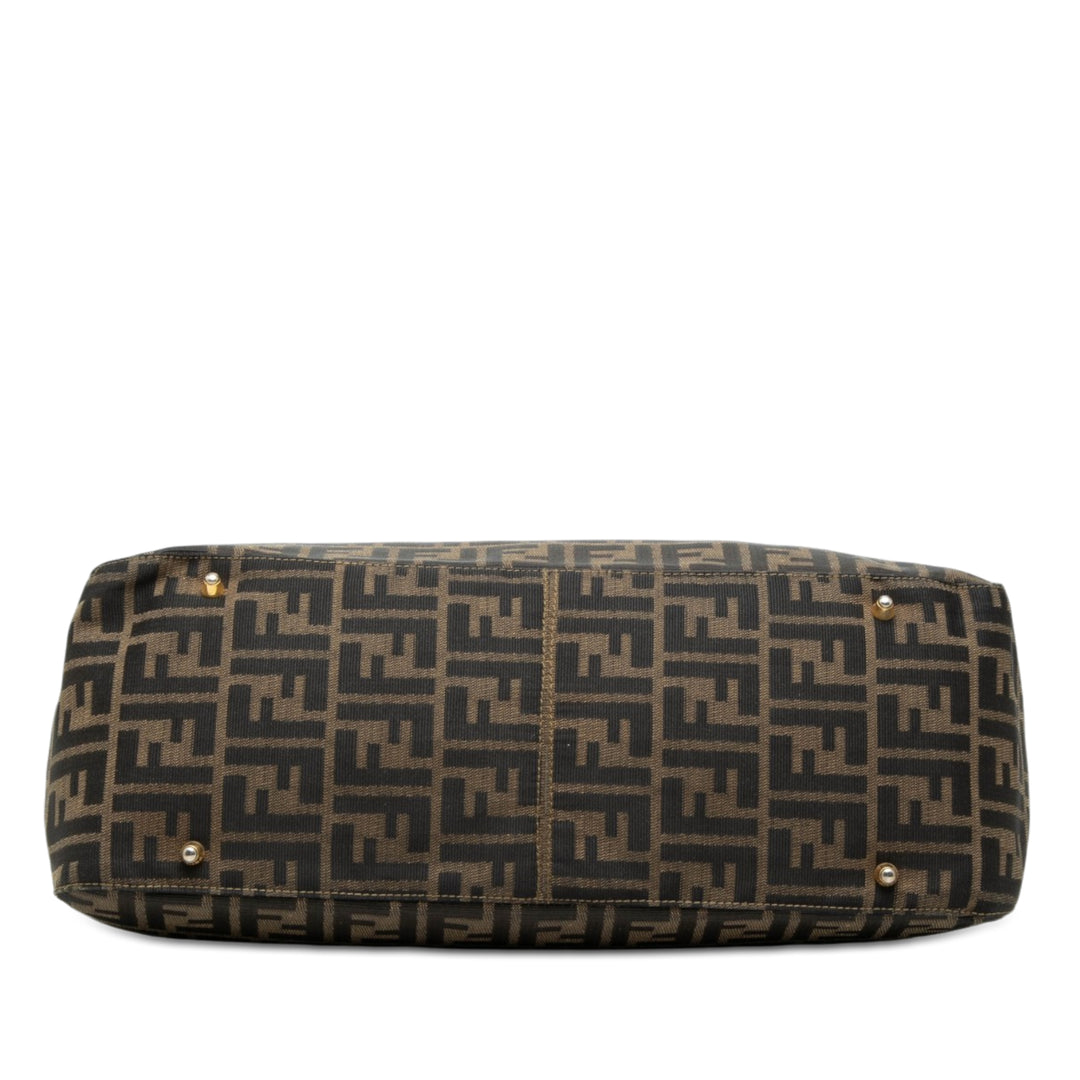 Fendi Large Zucca Toile Twins Cabas
