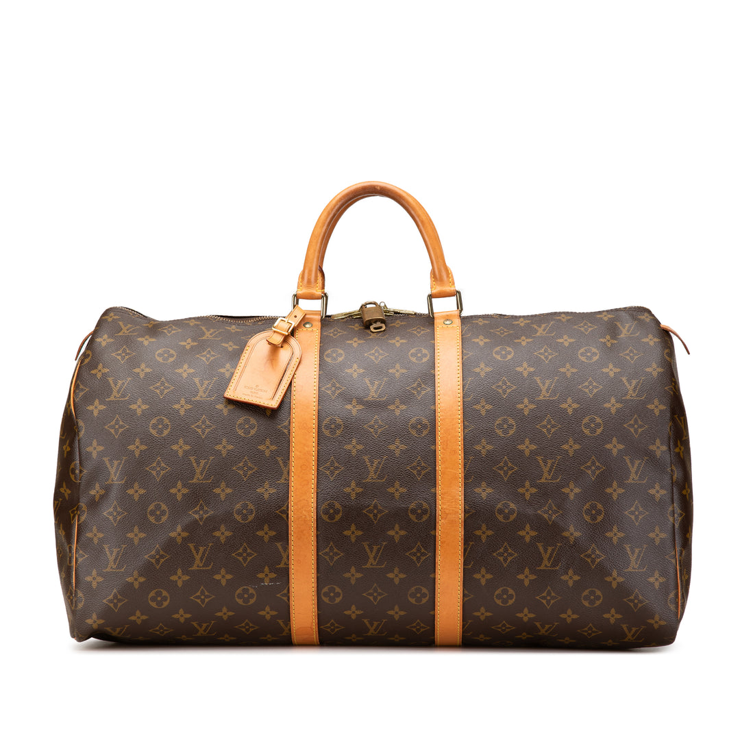 Monogram Keepall 55 Brown - Gaby Paris