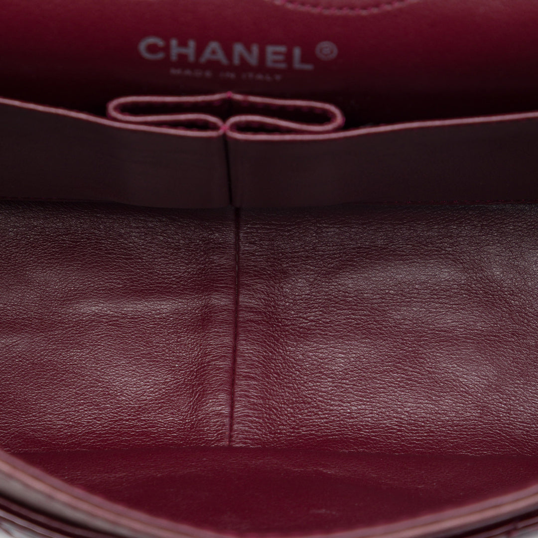 Chanel Matelassé Cuir verni Reissue 2.55 Double rabat 226