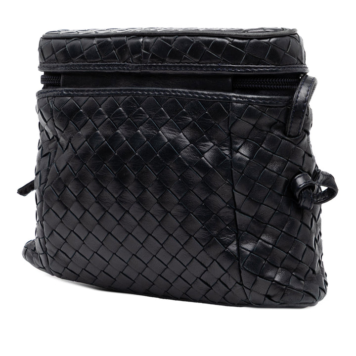 Bottega Veneta Nappa Intrecciato Cuir Creel Sac porté croisé Noir – GABY PARIS Authentique