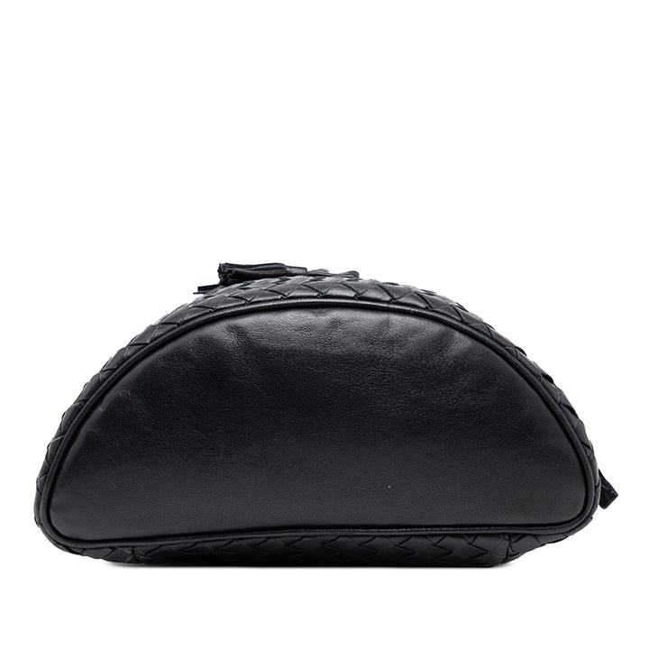 Bottega Veneta Nappa Intrecciato Cuir Creel Sac porté croisé Noir – GABY PARIS Authentique