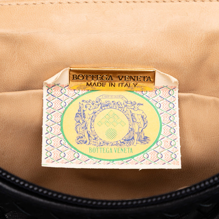 Bottega Veneta Nappa Intrecciato Cuir Creel Sac porté croisé Noir – GABY PARIS Authentique