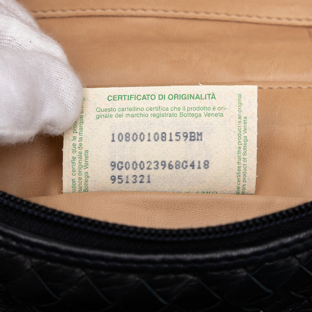 Bottega Veneta Nappa Intrecciato Cuir Creel Sac porté croisé Noir – GABY PARIS Authentique