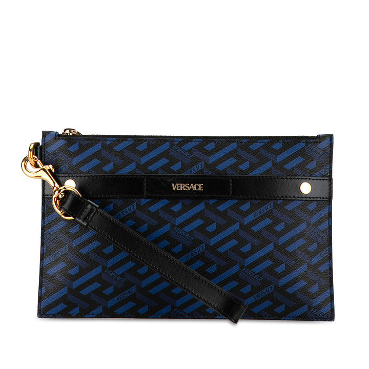 La Greca Clutch Blue - Gaby Paris