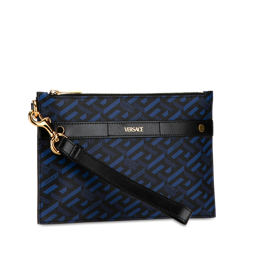 La Greca Clutch Blue - Gaby Paris