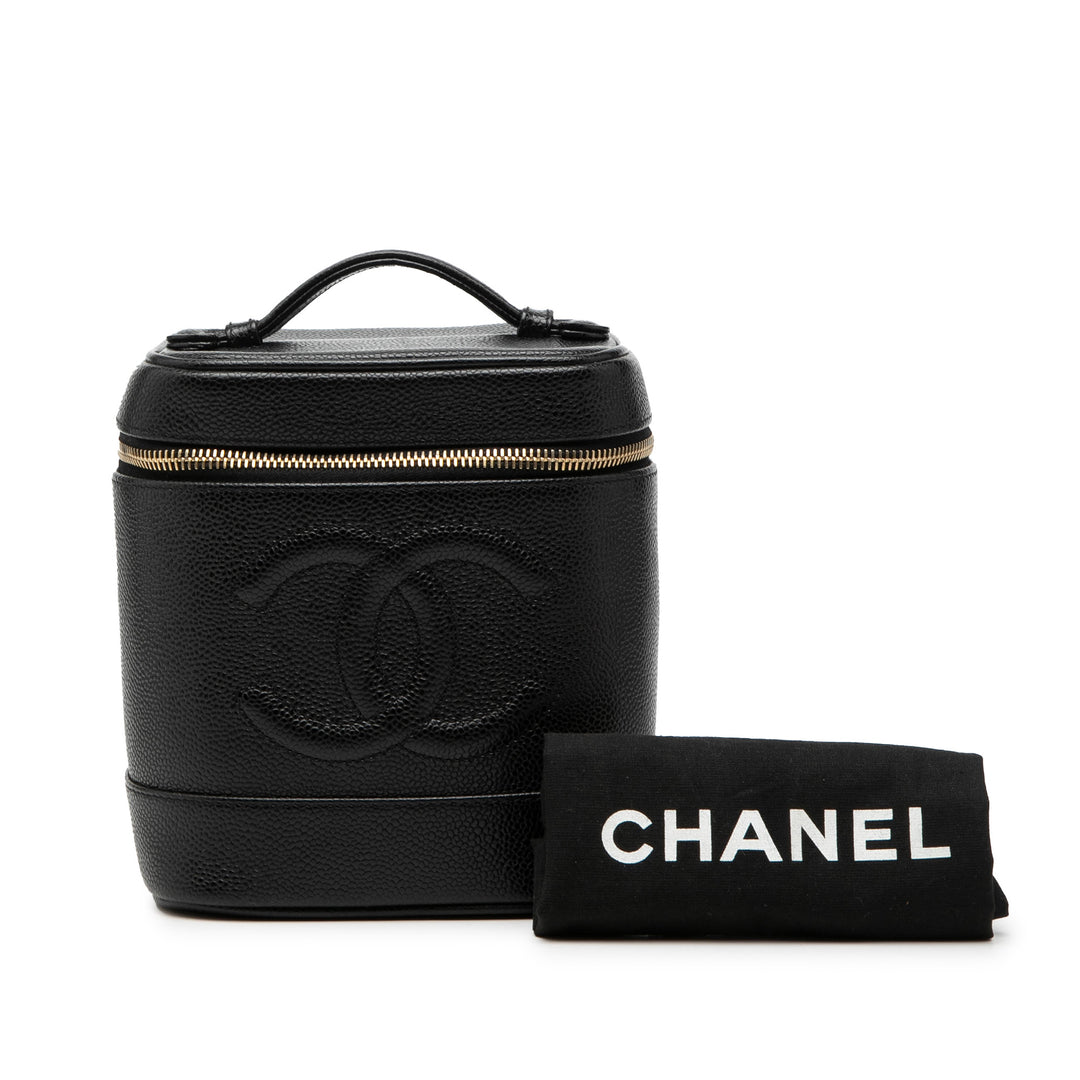 Chanel CC Caviar Vanity