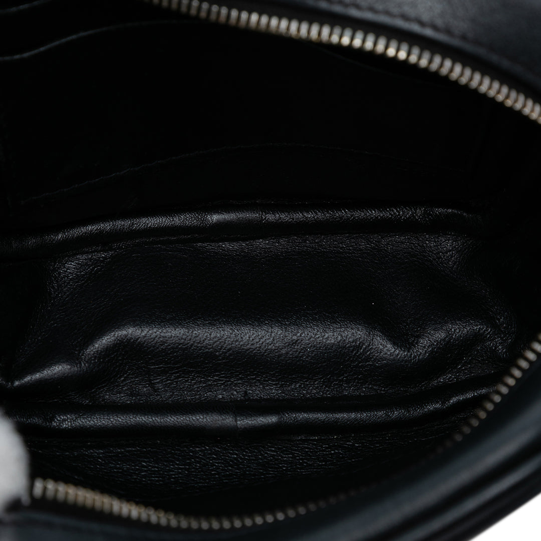 Saint Laurent Cuir de veau Monogram Blogger Bag Noir