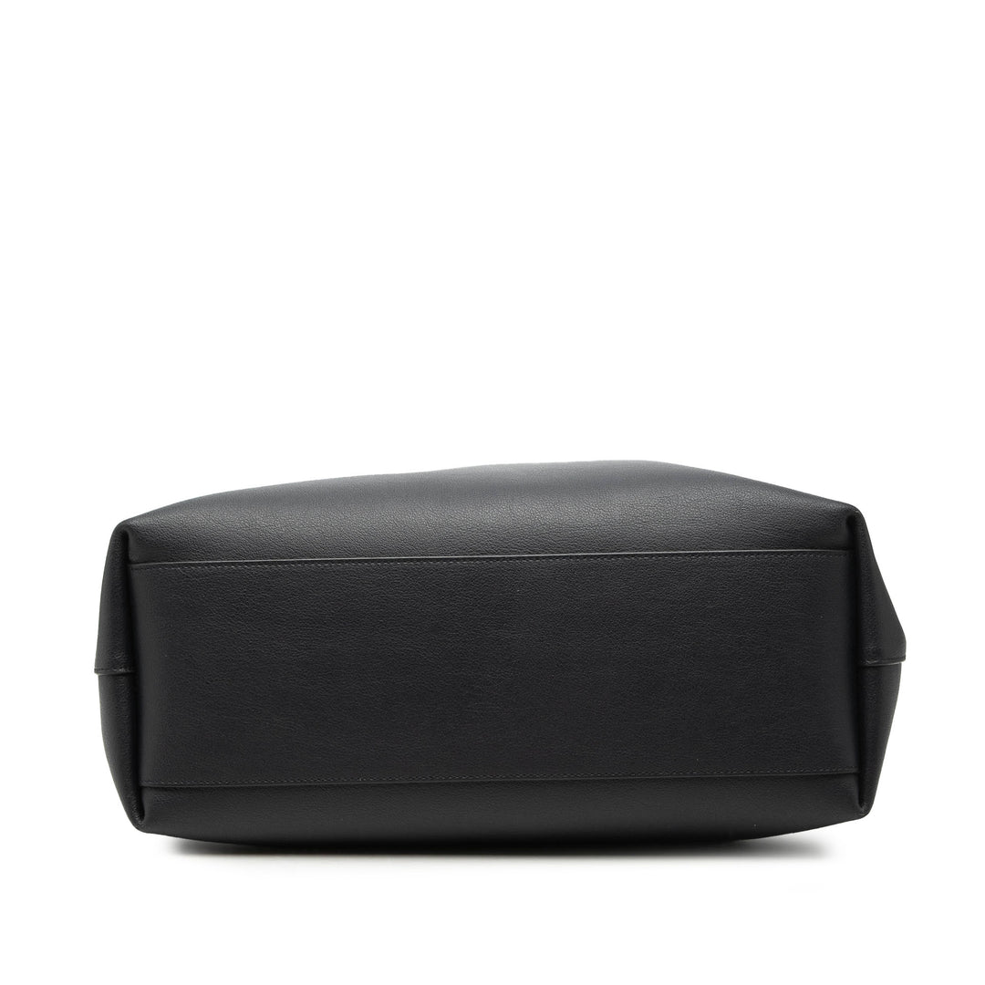 Saint Laurent Smooth Cuir de veau Bold Shopping Cabas