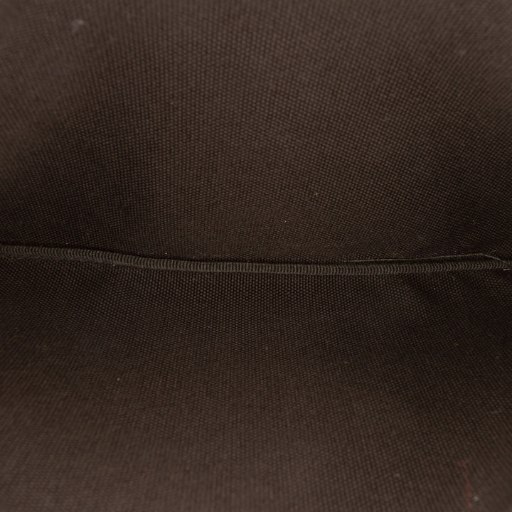 Prada Canapa Toile Logo Wrislet Pochette