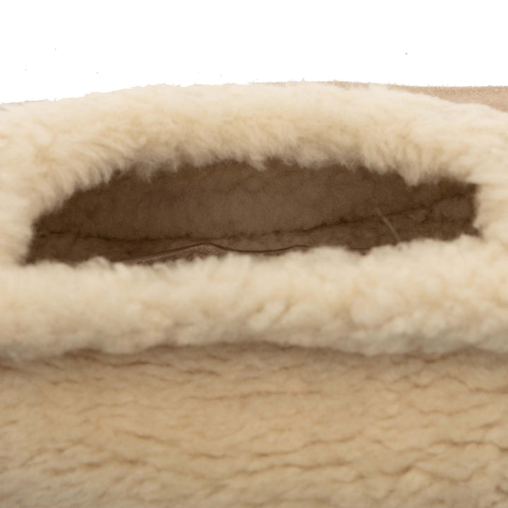 Dior Shearling Bobby Sac Petit Marron – vue 3 – GABY PARIS