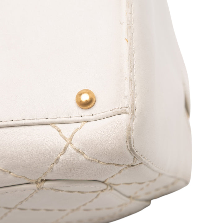 Chanel CC Cuir d’agneau Wild Stitch Sac à main