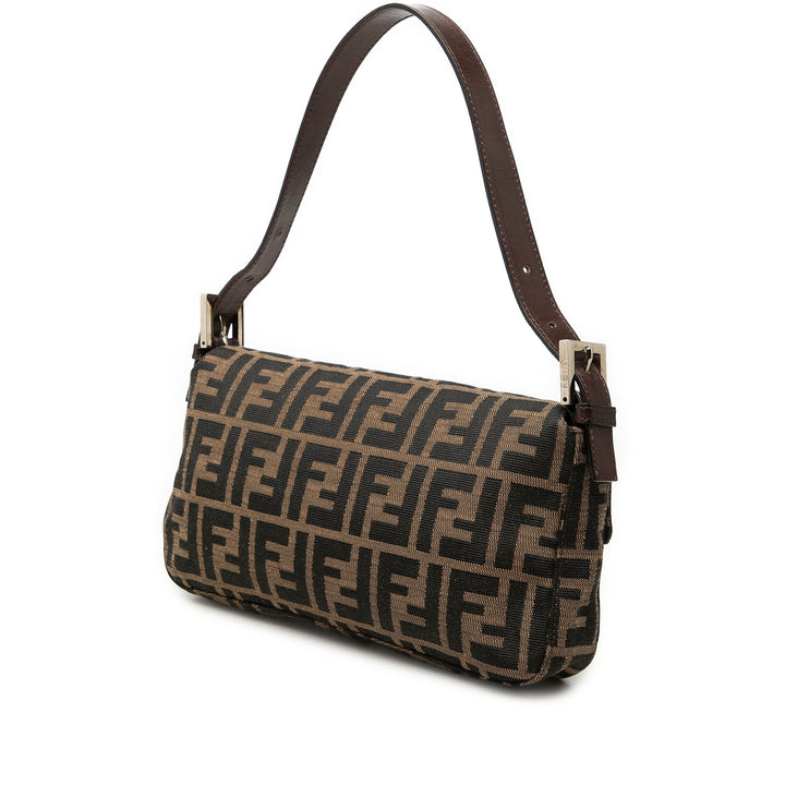 Fendi Zucca Baguette Marron – vue 2 – GABY PARIS