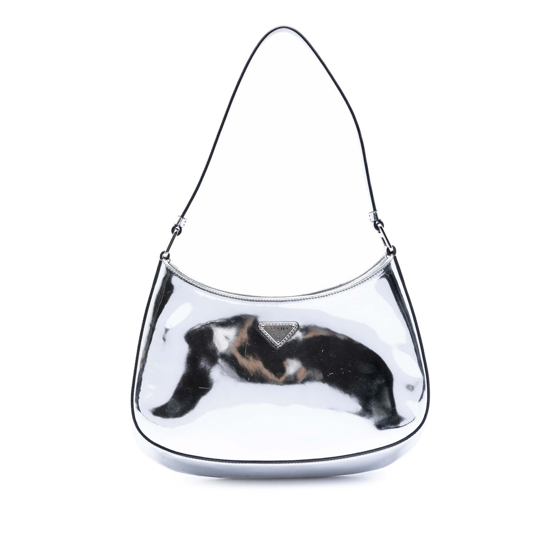 Prada Spazzolato Cuir Cleo Sac bandoulière