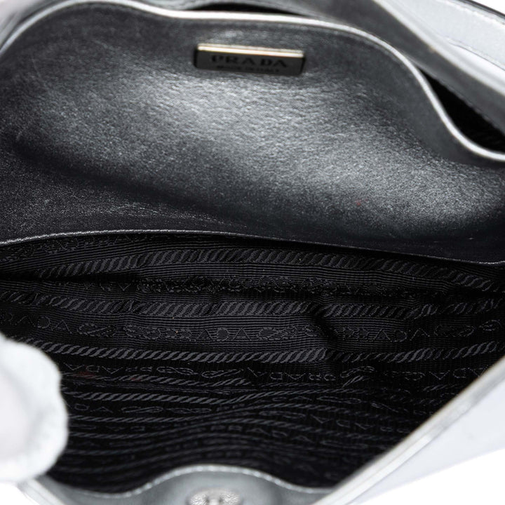 Prada Spazzolato Cuir Cleo Sac bandoulière