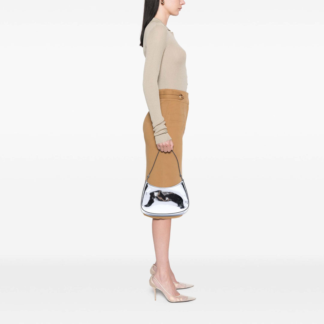 Prada Spazzolato Cuir Cleo Sac bandoulière