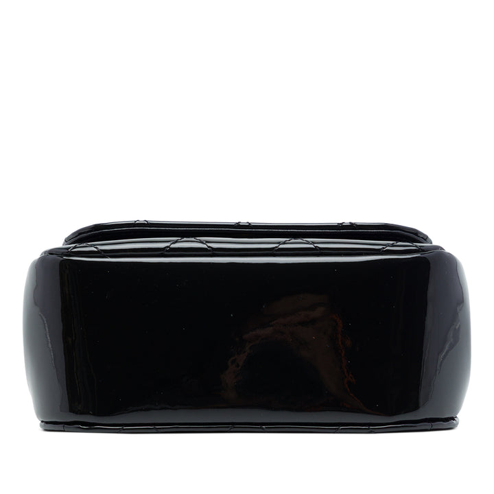 Chanel CC Matelassé Armature à rabat Pochette avec chaîne Noir – vue 3 – GABY PARIS