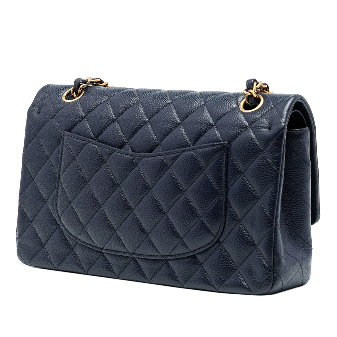 Chanel Medium Classic Caviar Double rabat