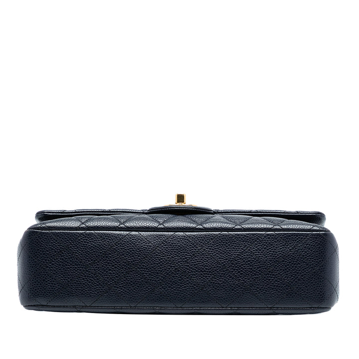 Chanel Medium Classic Caviar Double rabat