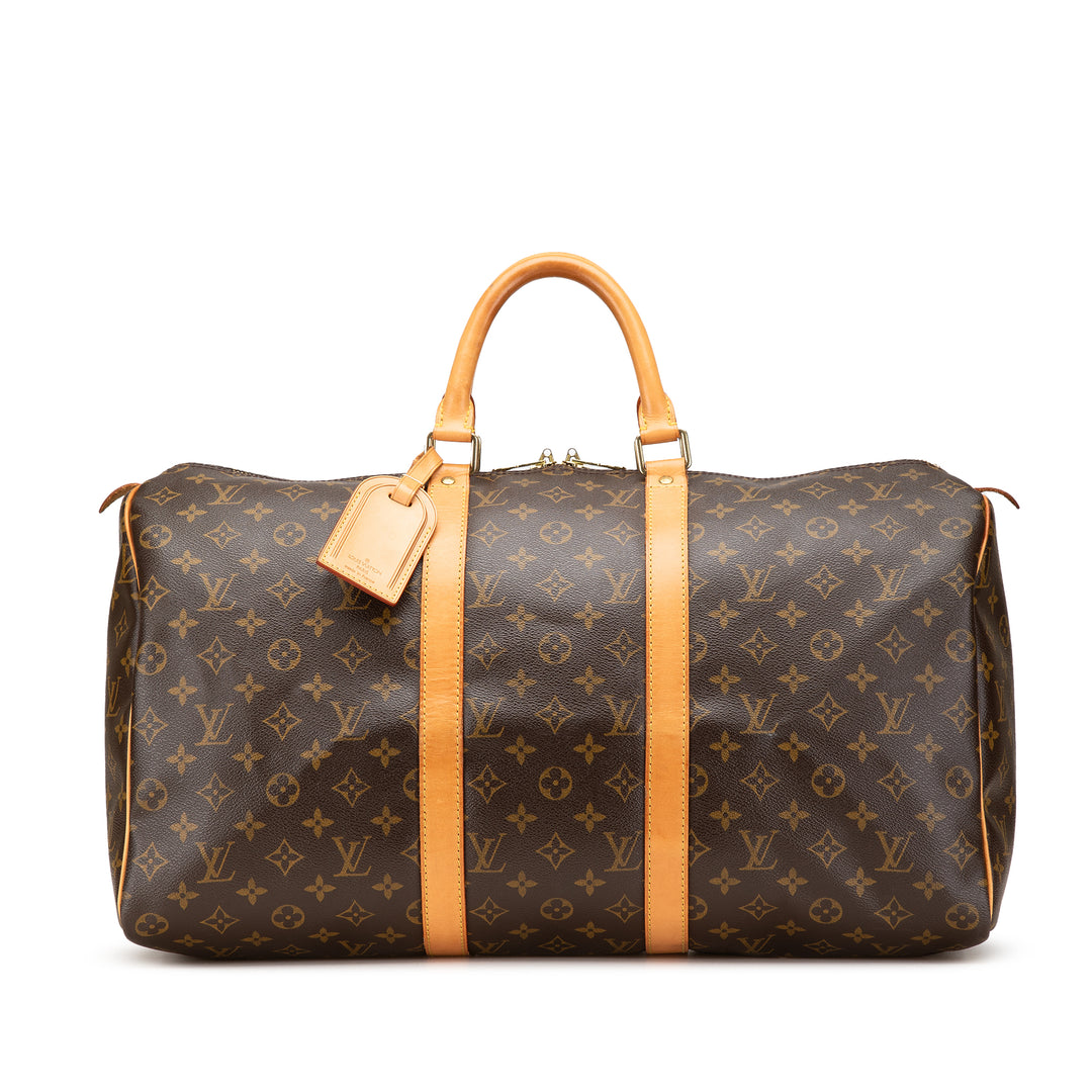 Monogram Keepall 50 Brown - Gaby Paris