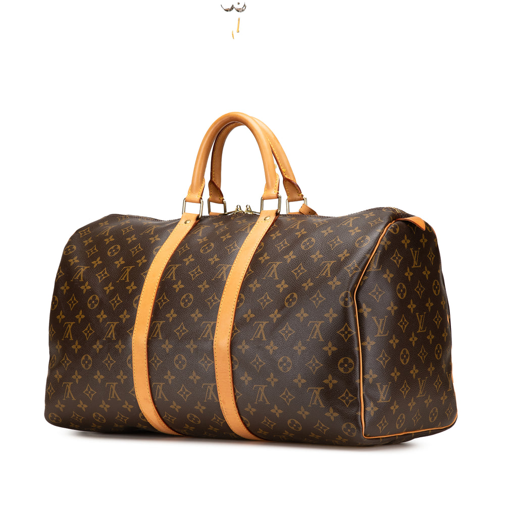 Monogram Keepall 50 Brown - Gaby Paris